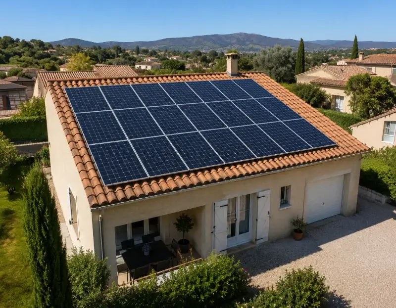 Prime à l'autoconsommation panneaux solaires Yzernay — aide financière de l'État